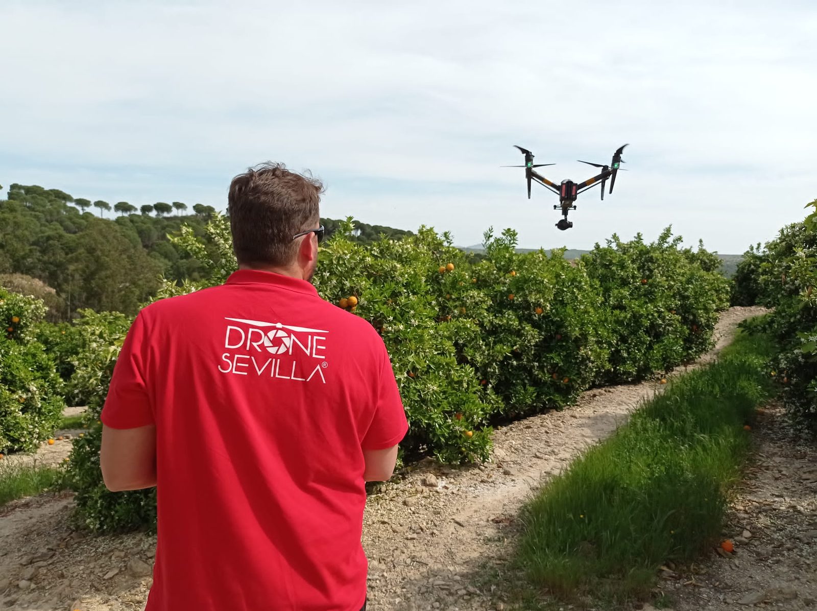 Equipo de DroneSevilla en Sevilla