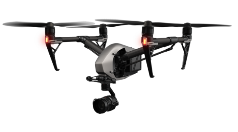 DJI inspire 2 X5S / X7 APPLE PRORES / CINEMADNG