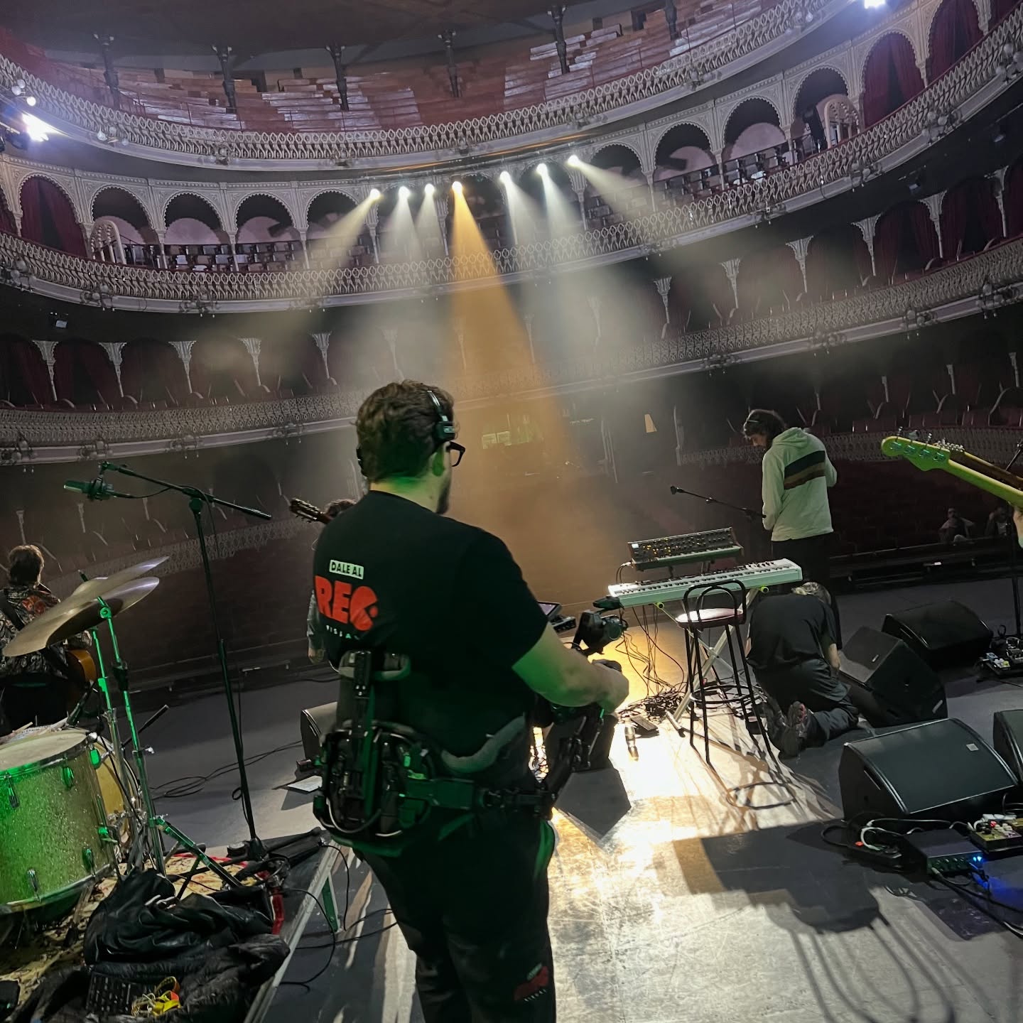 En el gran Teatro Falla de Cádiz 😍 con nuestra Steady Cam