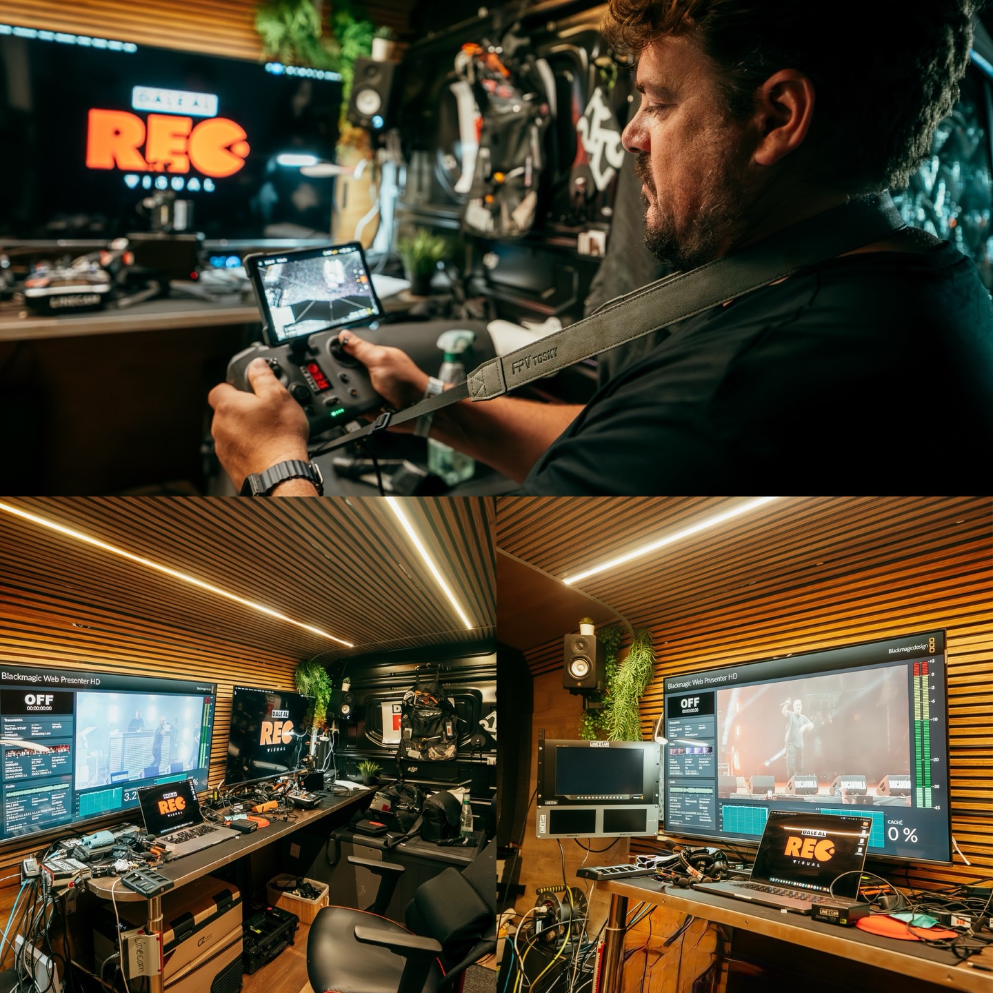 Presesentamos nuestra nueva unidad móvil de Dale al Rec Visual.

Un espacio creado para llevar la producción audiovisual de eventos a otro nivel. No es solo una unidad de realización: es un centro técnico preparado para coordinar, producir y dar soporte visual a festivales, conciertos, giras, eventos corporativos y grandes producciones.

Desde aquí podemos gestionar realización multicámara, cámaras broadcast, señales de vídeo, fibra, intercom, grabación, streaming, pantallas LED, contenidos visuales, control técnico y todo lo necesario para que cada evento tenga una imagen profesional, estable y con la máxima calidad.

Esta unidad nace con una idea clara: ofrecer a nuestros clientes una solución completa, rápida y eficiente, concentrando en un mismo punto la parte técnica, creativa y operativa del visual.

Porque detrás de cada gran show hay muchas horas de trabajo, coordinación, equipo humano y tecnología. Y nosotros queremos estar ahí, donde ocurre la magia, haciendo que cada plano, cada cámara y cada señal cuenten.

Dale al Rec Visual
Realización, producción audiovisual y soluciones técnicas para eventos.

Nueva unidad móvil.
Nuevo nivel de producción.
Misma pasión por hacer las cosas bien. @faustocastrillon_____ @videonmp @josepbfilms Fotógrafo 👍🏻❤️